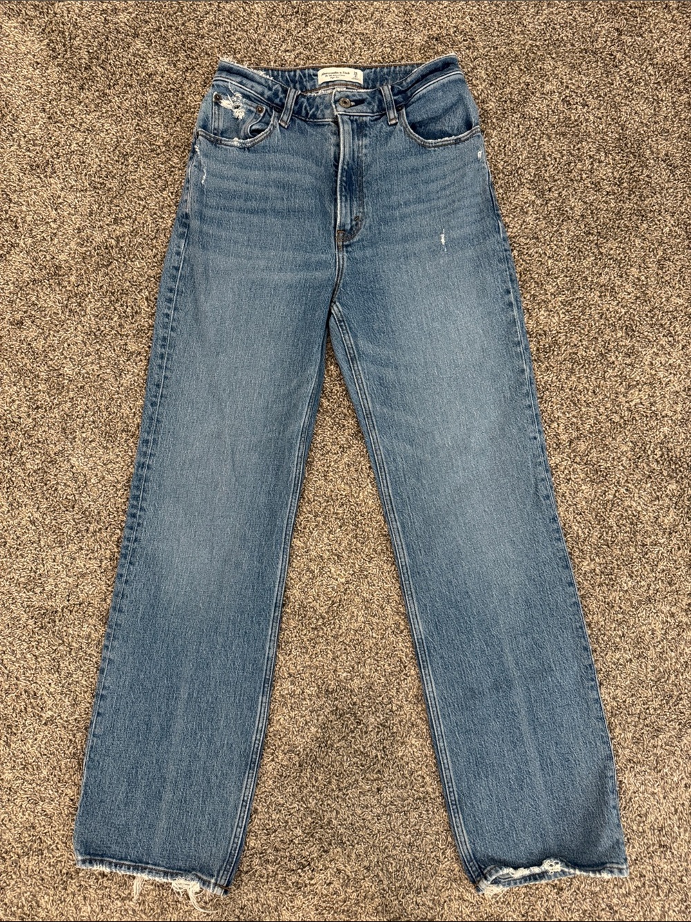 Abercrombie Curve Love The 90’s Relaxed High Rise Jeans 26/2